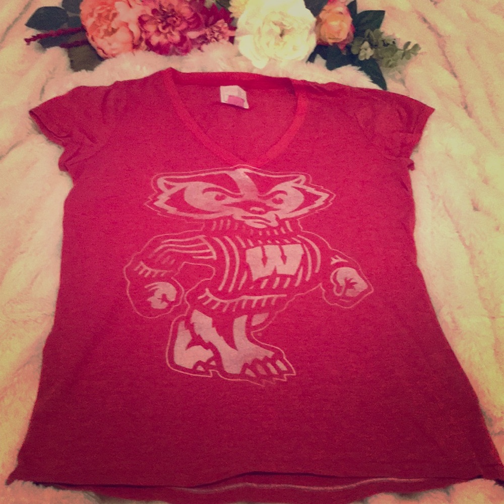Wisconsin Badgers v-neck